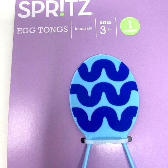 Target Spritz™ Blue Plastic Easter Egg Tongs Decorating Eggs Crafts - Picture 4 of 7